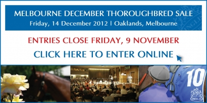 December Thoroughbred Entries