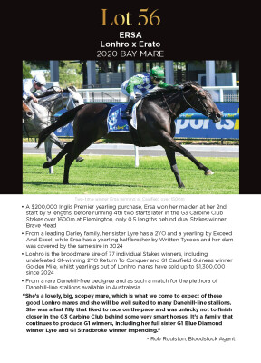 Lot 56: Lonhro / Erato