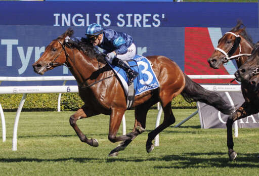 Exceptional colt Vinrock wins G1 Inglis Sires