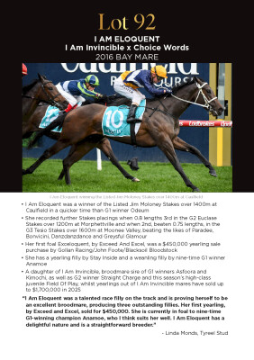 Lot 92: I Am Invincible / Choice Words