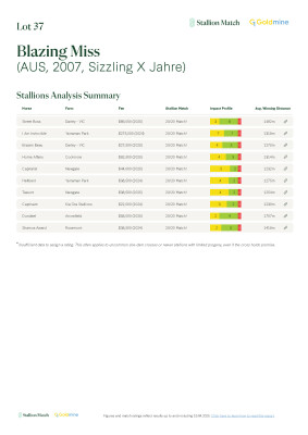 Lot 37: Sizzling / Jahre