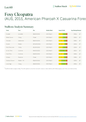Lot 60: American Pharoah (USA) / Casuarina Forest
