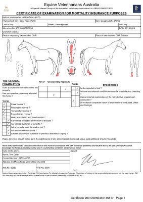 Clinical Report for Lot 25