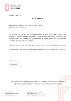 Clinical Report for Lot 10