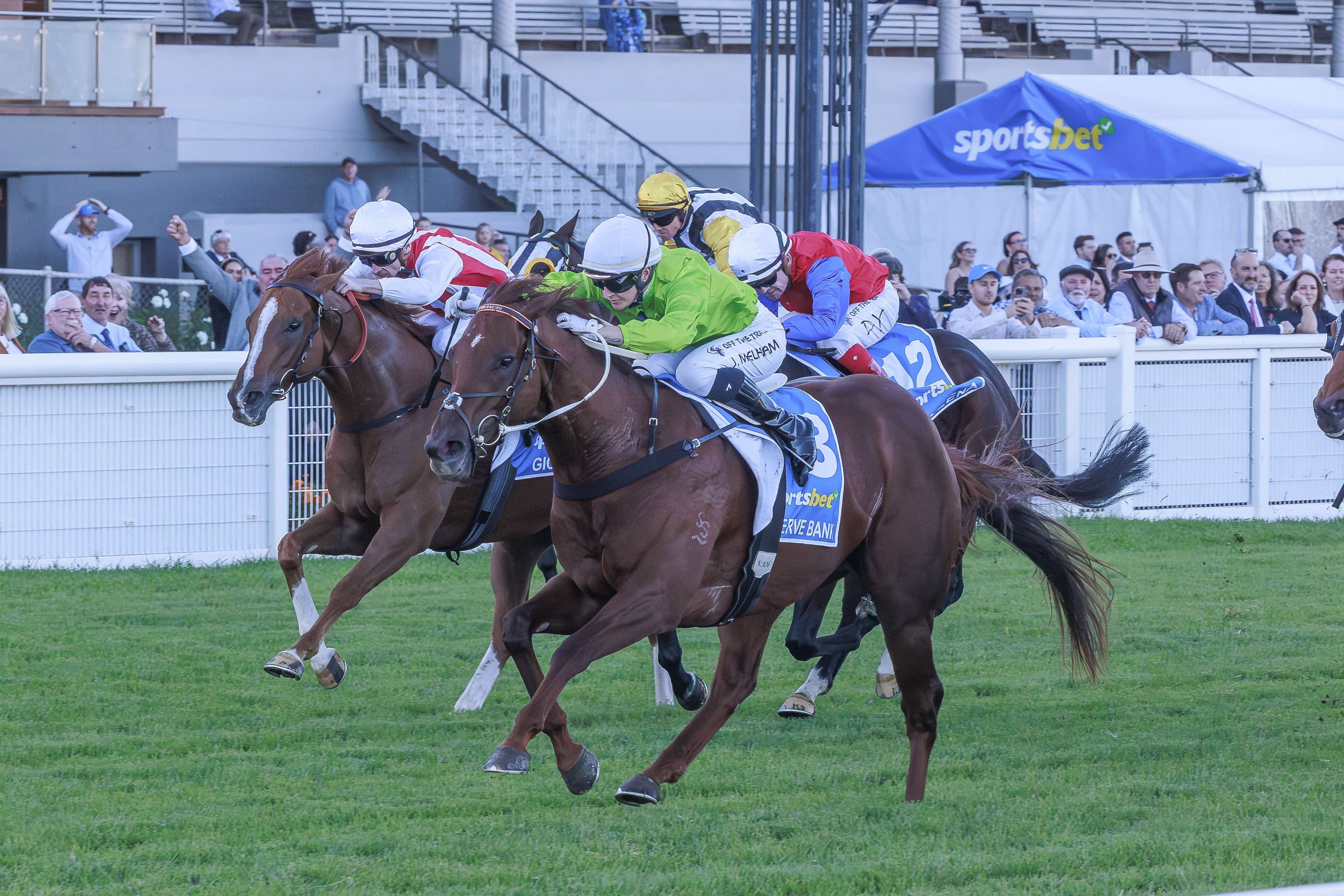 Reserve Bank wins G1 Goodwood as Inglis grads claim 10 Stakes races Australia-wide 