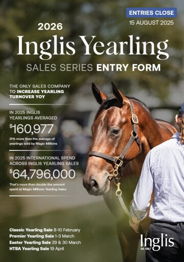 2026 HTBA Yearling Sale catalogue