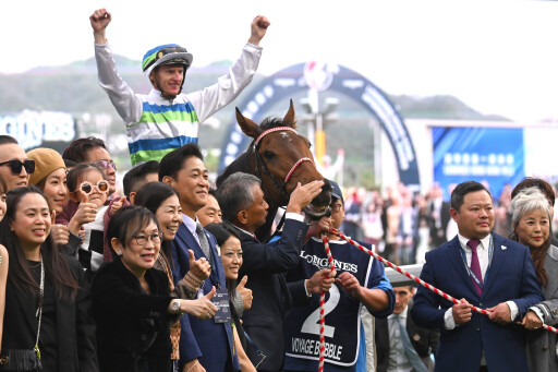 Voyage Bubble back-to-back in thrilling G1 Hong Kong Mile victory