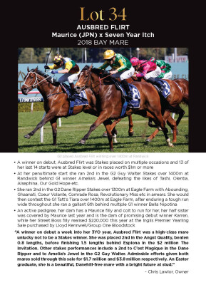 Lot 34: Maurice (JPN) / Seven Year Itch