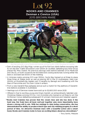 Lot 92: Denman / Crevice (USA)