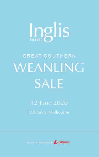 2026 Great Southern Weanling Sale catalogue