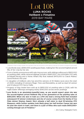 Lot 108: Hellbent / Fimatino