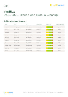 Lot 1: Exceed and Excel / Cleanup