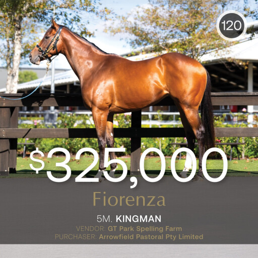 Fiorenza tops May (Late) Sale at $325,000