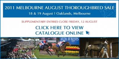 Melbourne August Thoroughbred Sale - Suppo