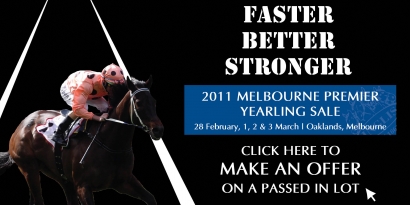 2011 Inglis Melbourne Premier Yearling Sale - Make an offer