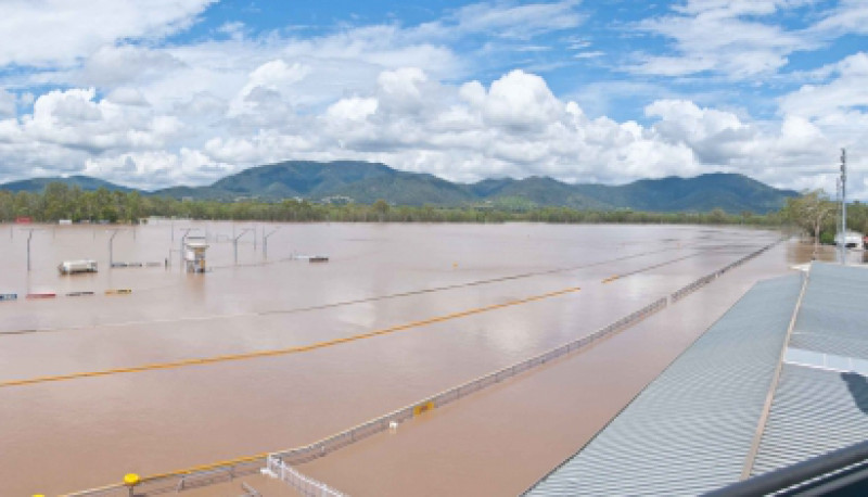 Steward missing in floods